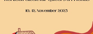 Flyer Queere Herbstfreizeit 2023 Vorderansicht