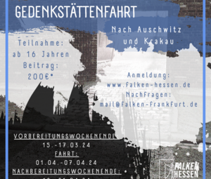 sharepic für die Gedenkstättenfahrt